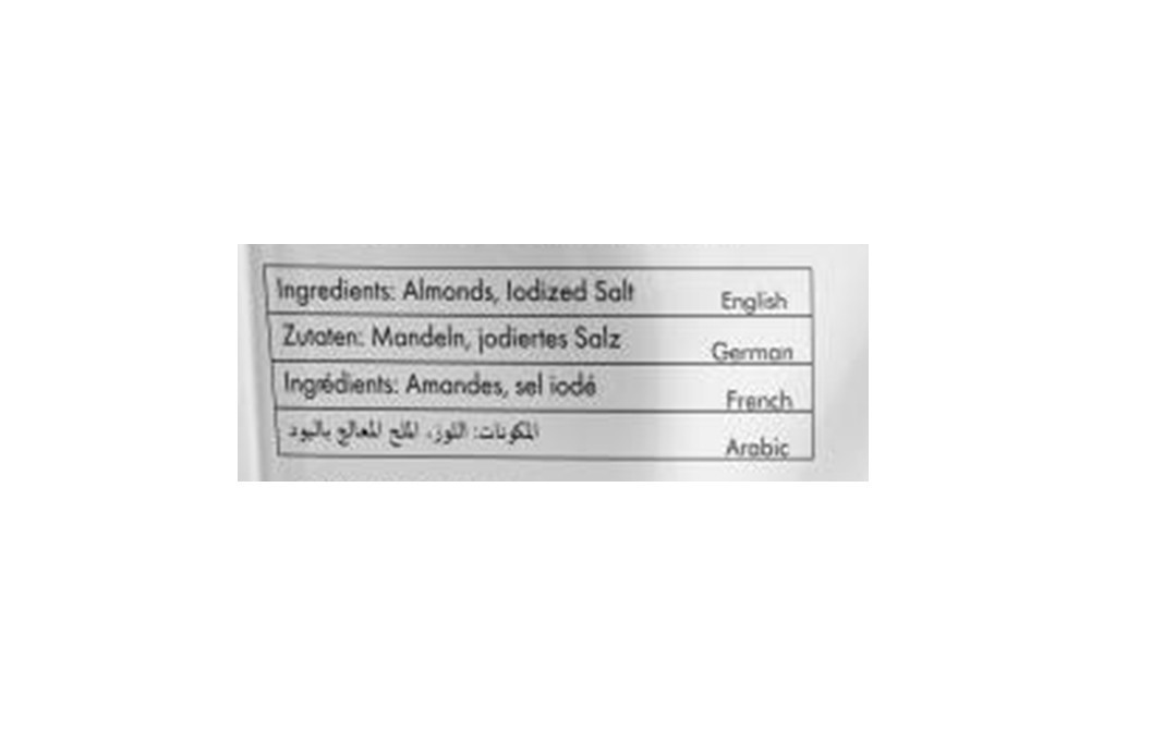 Delight Nuts California Almonds Roasted & Salted   Pack  750 grams